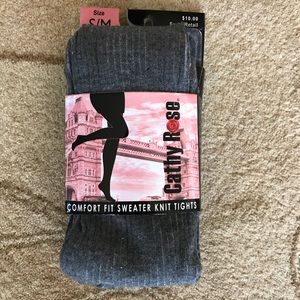 Cathy Rose Grey Tights